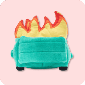Dumpster Fire Plush Style B