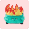 Dumpster Fire Plush Style B