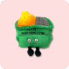 Dumpster Fire Plush Style C