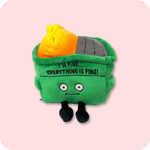 Dumpster Fire Plush Style C